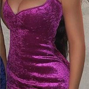 Fashion Nova / Balenciaga Velvet dress size M